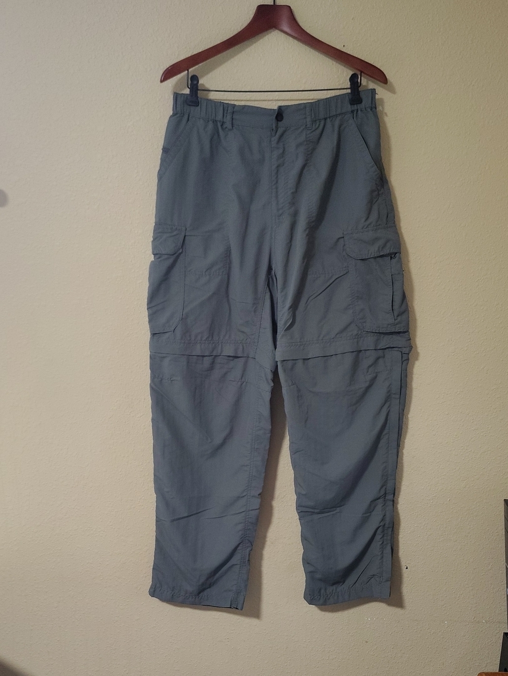 REI Mens UPF 50+ Convertible Cargo Style Straight Leg Pants Size 34 Gorpcore